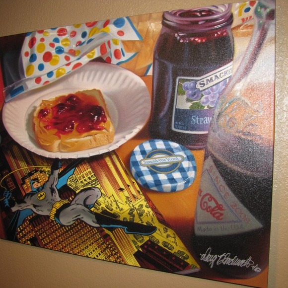 Bateman Super Hero Art Comics Signed Photorealism - Picture 6 of 6